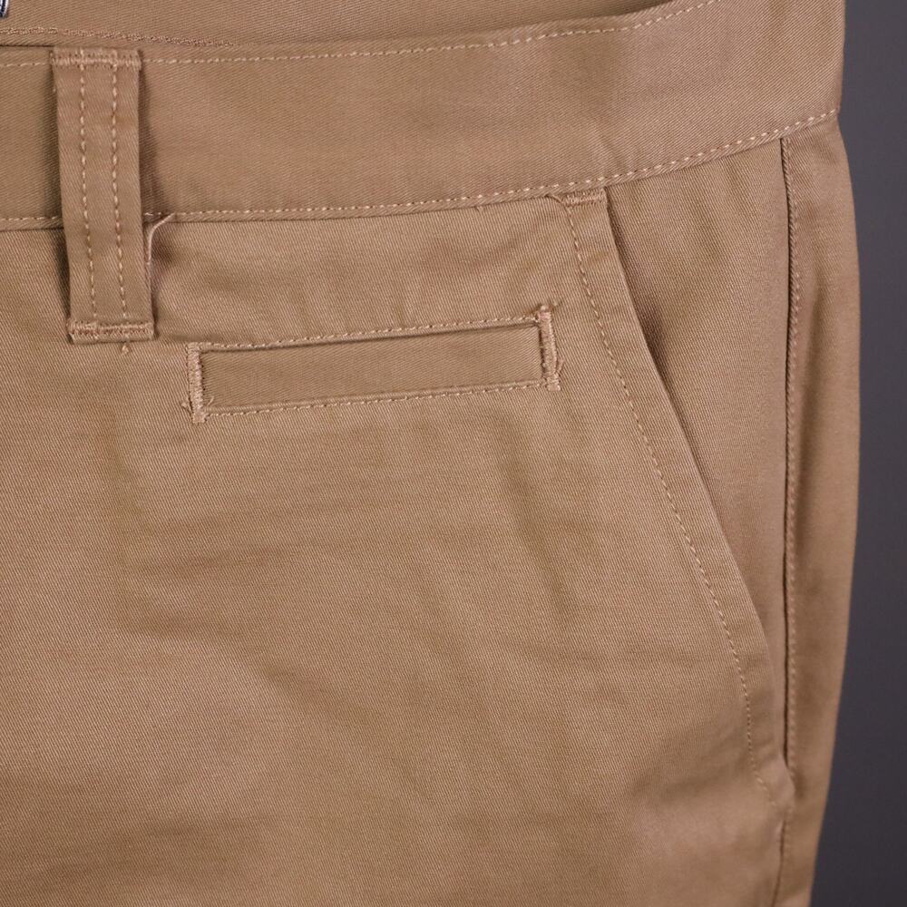 Crooks & Castles Jogger Pants Men 36 Khaki Tan Cotton Twill Tapered Classic NWT - Picture 9 of 14